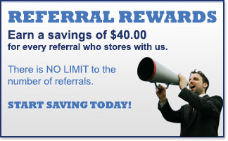 Self Storage Plus Promotion - Referral Rewards